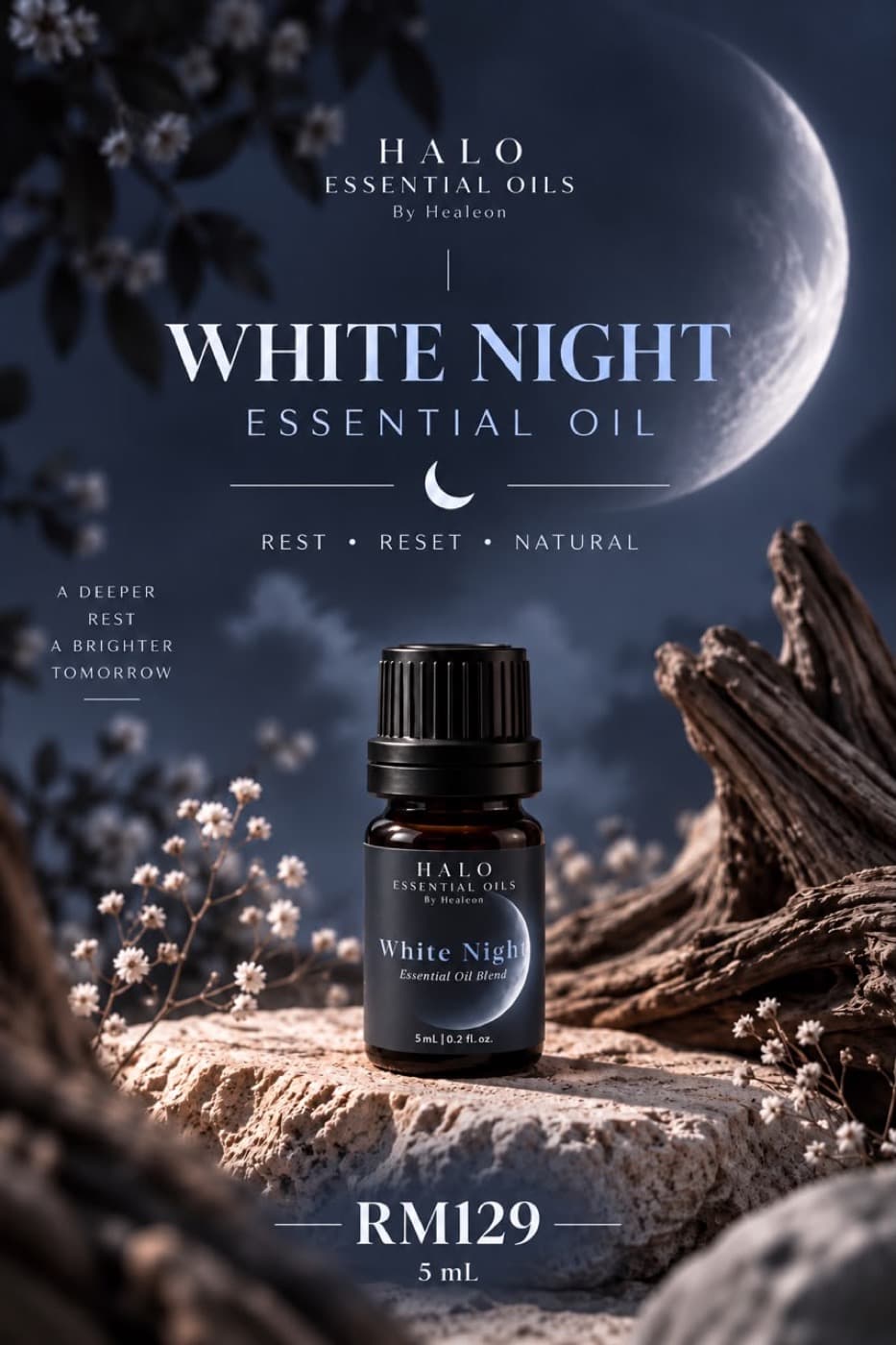HALO White Night (Travel Size)