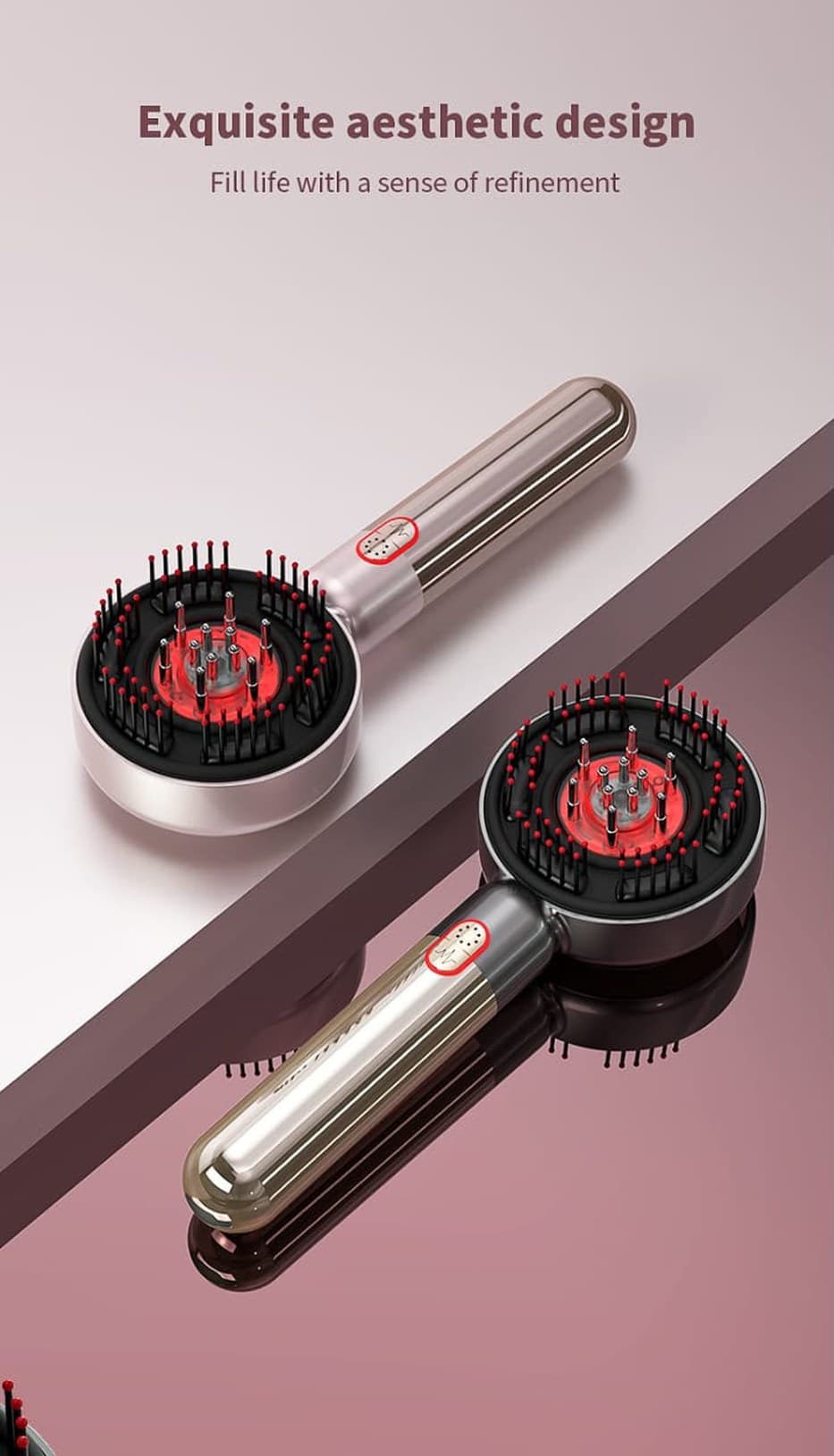 Red Light Scalp Massage Comb